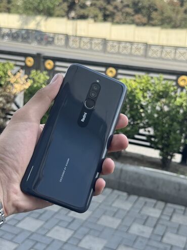 redmi airdots 2 характеристики: Redmi 8, 64 GB, rəng - Boz, Düyməli, Barmaq izi, Face ID