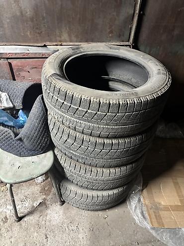 Шины 215 / 55 / R 17, Зима, Б/у, Комплект, Легковые, Япония, Bridgestone