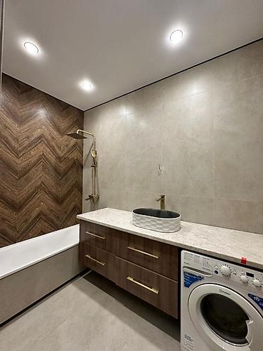 средний жал: 2 комнаты, 57 м², 7 мкр Элитка, 15 этаж, Дизайнерский ремонт — 2