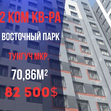 Продажа домов: 2 комнаты, 71 м², Элитка, 5 этаж, ПСО (под самоотделку)