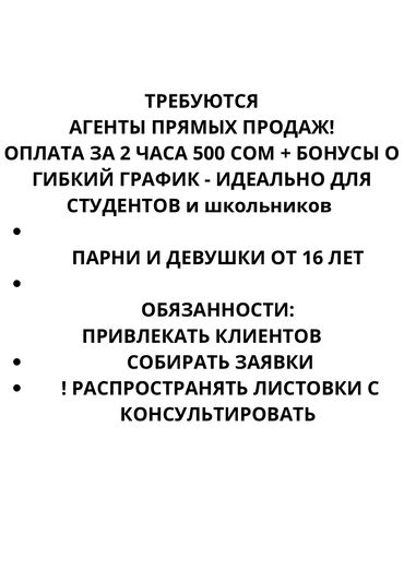 работа для студентов гибкий график: Требуется Менеджер по продажам, График: Гибкий график, Подработка, Карьерный рост