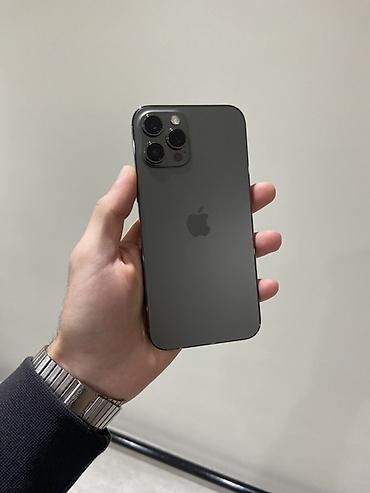 12 iphone: IPhone 12 Pro Max, 128 GB, Qara, Face ID — 1