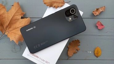 телефон fly fs516 cirrus 12: Xiaomi Mi 11 Lite, 128 ГБ, цвет - Черный, 
 Отпечаток пальца, Face ID