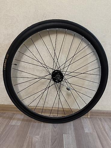 Велозапчасти: Переднееколесо 26 Диаметр: 26 Обод: двойной алюминиевый, под — 1