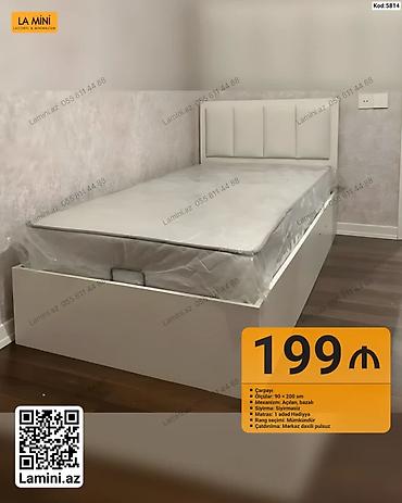 Çarpayı – Kod: 5814 - Ölçülər: 90 × 200 sm - Mexanizm: Açılandır lalafo.az -da Çarpayı – Kod: 5814 - Ölçülər: 90 × 200 sm - Mexanizm: Açılandır