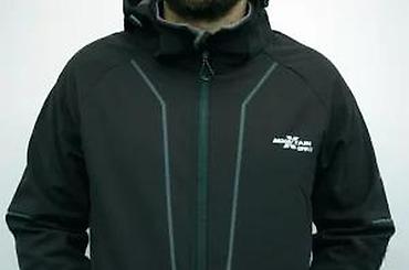 Jakne za prelazni period: Muška softshell jakna Mountain X Spirit – crna - Materijal: softshell — 22
