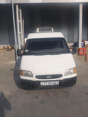 amg disk type 0: Ford Transit soyuduculu yük furqonu. Ağ rəngli, uzun bazalı qapalı — 1