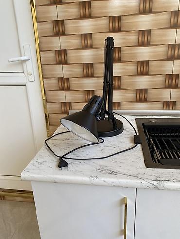 ofis levazimati: Tənzimlənən masa lampası – qara rəng - Klassik “anglepoise” tipli — 2