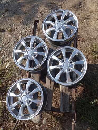 диск на нексия: Литые Диски R 14 Комплект, отверстий - 4, Б/у