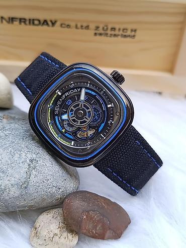 kreditle saatlar: Yeni, Qol saatı, Sevenfriday, rəng - Qara — 1