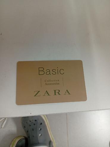 смарт часы 6: Фирменная карточка/ярлык ZARA Basic Collection Accessories. Описание — 1