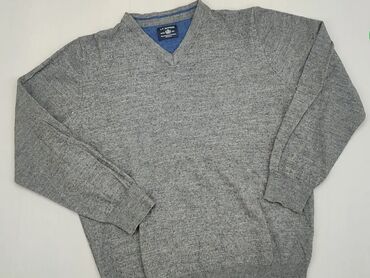 Bluzy: Sweter, M (EU 38), stan - Bardzo dobry, wzór - Jednolity kolor, kolor - Szary