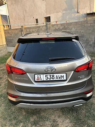Унаа сатуу: Hyundai Santa Fe: 2017 г., 2.4 л, Автомат, Бензин, Кроссовер — 5