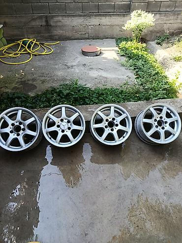175 65 14r: Литые Диски R 15 Mercedes-Benz, Комплект, отверстий - 5, Б/у — 1