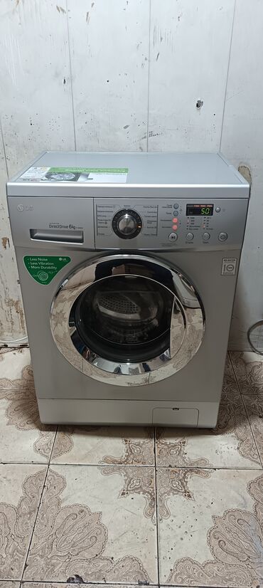 Paltaryuyan maşınlar: Paltaryuyan maşın LG, 6 kq, Avtomat, Qurutmasız, Kredit yoxdur