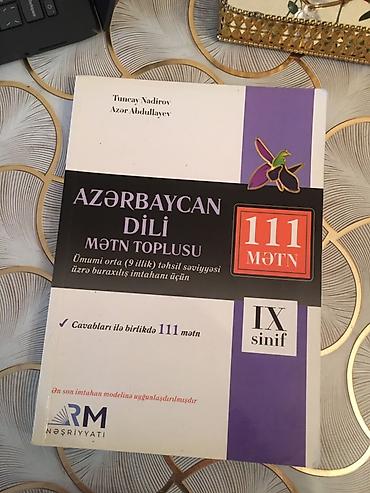 111 Mətn - RM nəşriyyatı. Yeni nəşrlə içi eynidir. İçi təmiz və lalafo.az -da 111 Mətn - RM nəşriyyatı. Yeni nəşrlə içi eynidir. İçi təmiz və