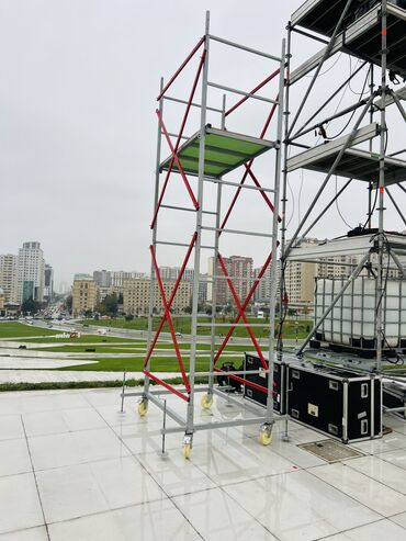 Lesa: 🪜Ayaq altı, Lesa, İskələ (skela) (kazyol) Cтроительные леса — 9