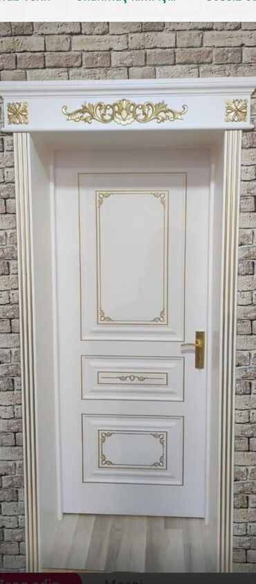 Otaq qapıları: Yeni Otaq qapısı 90x205 sm Çərçivə ilə, Zəmanətli, Ödənişli quraşdırma, Ödənişli çatdırılma, Rayonlara çatdırılma — 27