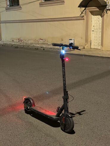Elektrikli samokatlar: Xiaomi elektrik skuter - Brend/model: Xiaomi elektrik skuter (qara — 7