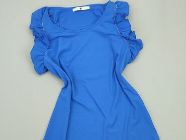 liliowa bluzki damskie: Блуза жіноча, XL, стан - Ідеальний