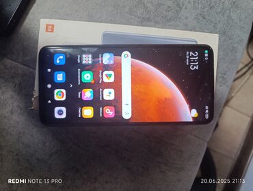 корпус пе: Redmi, Redmi 9, Б/у, 128 ГБ, цвет - Синий, 2 SIM