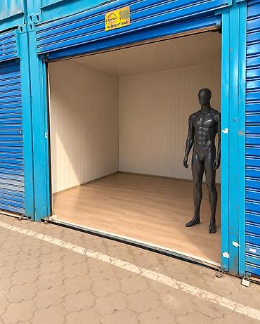 act bulding: Торговый контейнер-павильон в крытом проходе рынка «Чимкентский» — 1