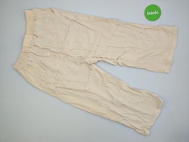 lniana: Spodnie materiałowe damskie, rozmiar S — 3