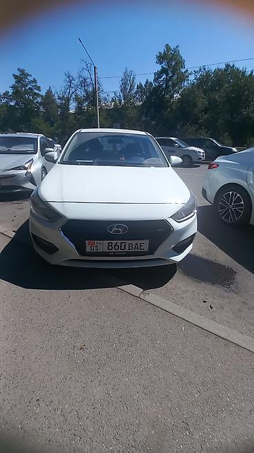 Hyundai Accent: 2018 г., 1.6 л, Автомат, Бензин, Седан