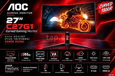 Salam,144 hz 27 inch igrovoy manitorumu satiram. hec bir problem lalafo.az -da Salam,144 hz 27 inch igrovoy manitorumu satiram. hec bir problem