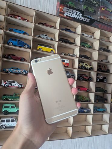 бу телефоны в ош: IPhone 6s Plus, Колдонулган, 64 ГБ, Алтын, Каптама, 76 %