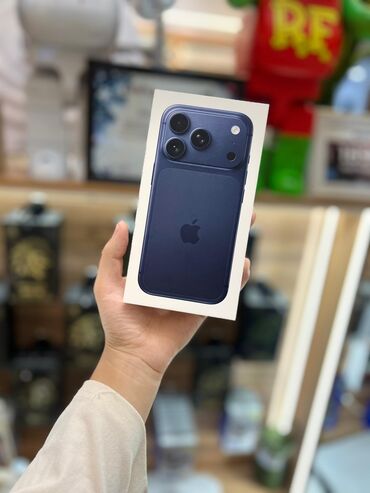 где можно купить морозильную камеру: IPhone 17 Pro, Жаңы, 256 ГБ, Blue Titanium, Кабель, Куту, Бөлүп төлөө менен, 100 %
