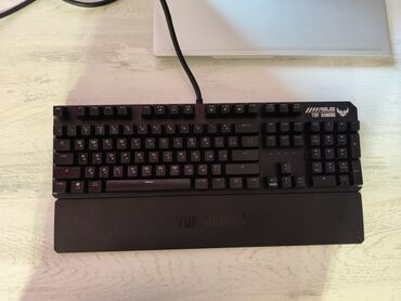Kompüter ehtiyyat hissələri: Asus tuf gaming k3, ideal vəziyyətdədir, hamsi klavis iştiyir, çox az