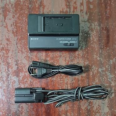 переходник зарядки: Зарядное устройство Sony AC-VL1, оригинал, в отличном состоянии, в — 1