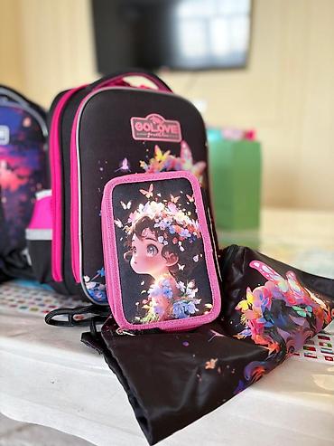 kipling monkey: Набор для школьницы с ярким принтом «фея/бабочки» от GOLOVE: - Ранец с — 1