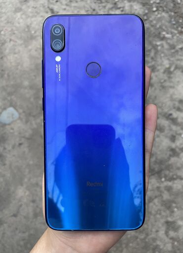 срочно продаю айфон 13: Xiaomi, Redmi Note 7, Б/у, 64 ГБ, цвет - Синий, 1 SIM