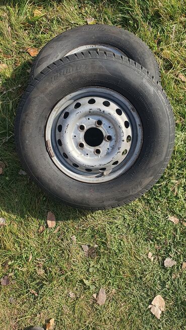 трактор мтз 1025: Дөңгөлөктөр монтажда 225 / 70 / R 15, Кыш, Колдонулган, Жуп, Жүк ташуучу унаалар/Автобустар, Темир, тешиктери - 5