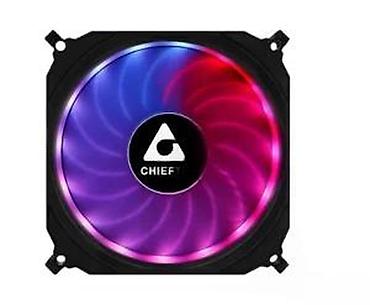 Rashladni sistemi: CHIEFTEC TORNADO RGB ventilator za kućište – 120 mm - RGB osvetljenje — 13