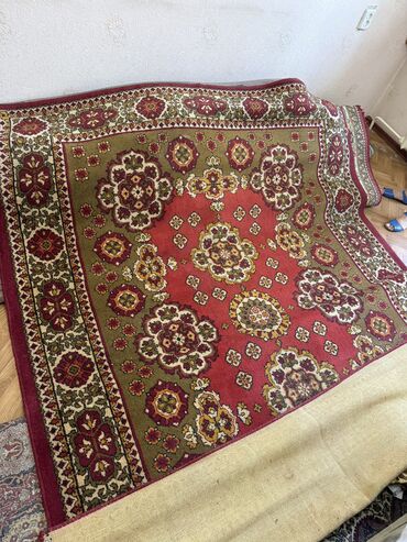 пледы из плюшевой пряжи: Килем Колдонулган, Антиквариат, 250 * 200, Жүн, Накталай эмес/накталай төлөм