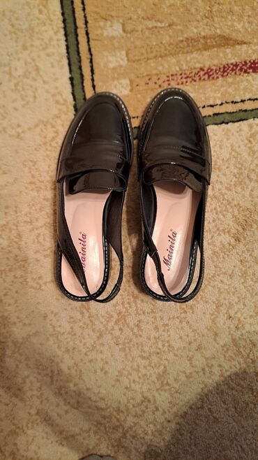 туфли женские кожа: Туфли 35.5, цвет - Черный