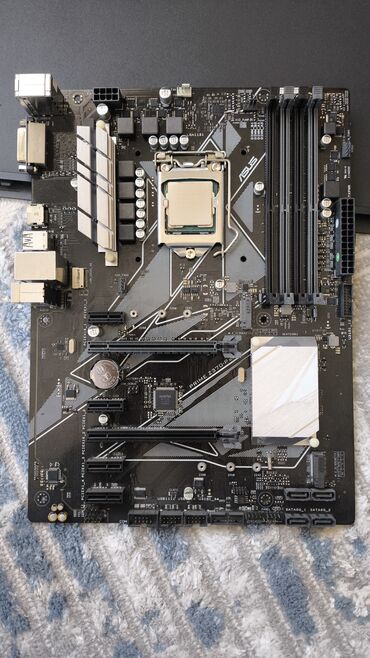 мониторы для компьютера: Энелик плата, Колдонулган, Asus, LGA1151 v2, ATX, ПК үчүн