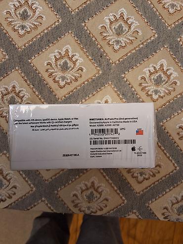 airpods ucuz: Apple AirPods Pro (2-ci nəsil) – MagSafe şarj qutusu ilə QUTU — 3