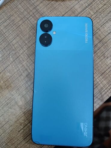 Tecno: Tecno Camon 12, 256 GB, rəng - Göy, Barmaq izi