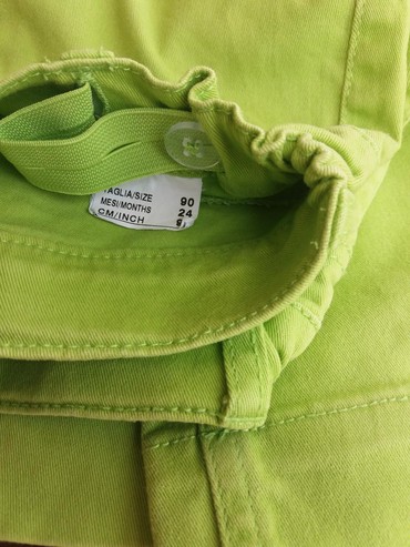 Παιδικά Τζιν και Παντελόνια: Benetton καπρι λαχανι παντελονακι 24 μ. 90 εκ. σε lalafo.gr - εικόνες 2 Benetton καπρι λαχανι παντελονακι 24 μ. 90 εκ. σε Αθήνα - εικόνες 2