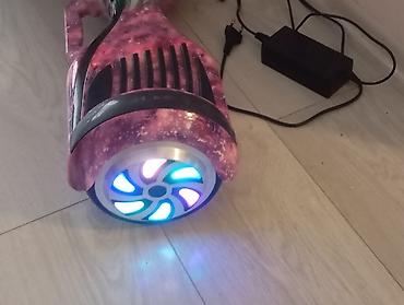 Электротранспорт: Qiroskuter – LED işıqlı, bənövşəyi “galaxy” dizayn - Korpus — 1