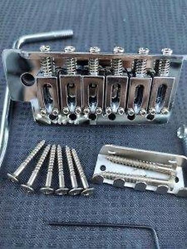 bas gitara cena: TREMOLO STRAT CHROME - KOMPLET BRIDGE | Slanje po dogovoru ili lično — 10