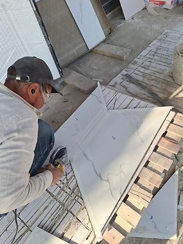 Укладка плитки: Гидроизоляционные работы, Фартук на кухне, Подготовка стен для укладки | Керамогранитая плитка | Раскладка ковром, Вертикальная укладка, Диагональная укладка Больше 6 лет опыта — 4