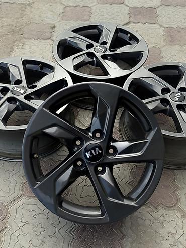 5 110: Литые Диски R 16 Kia, Комплект, отверстий - 5, Б/у — 4