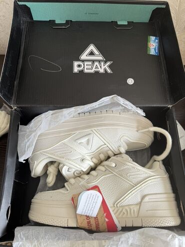 Women's Sneakers and athletic shoes: Кроссовки "Shaft 910" от Peak Sport выполнены в белом цвете с — 6