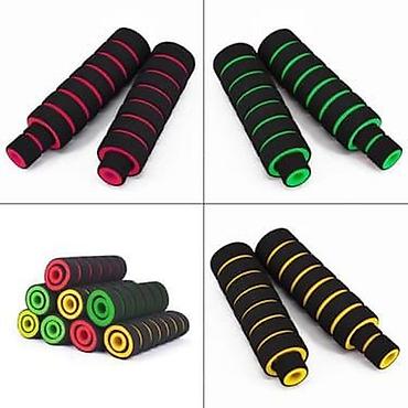şuadan qoruyan eynək: Velosiped sükanı üçün köpük rezin qollar (griplar) - Material — 1