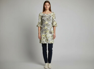długie sukienki sweterkowe: Women`s dress, size One size